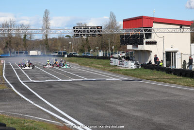 9 & 10/03/2024 : 1ère manche du Championnat du Sud au circuit d’Aigues-Vives (photos Stéphane Agnus) 2024 — karting