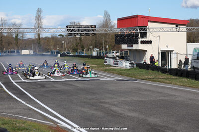 9 & 10/03/2024 : 1ère manche du Championnat du Sud au circuit d’Aigues-Vives (photos Stéphane Agnus) 2024 — karting