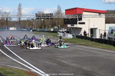 9 & 10/03/2024 : 1ère manche du Championnat du Sud au circuit d’Aigues-Vives (photos Stéphane Agnus) 2024 — karting