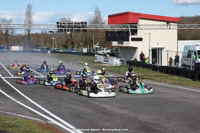 9 & 10/03/2024 : 1ère manche du Championnat du Sud au circuit d’Aigues-Vives (photos Stéphane Agnus) 2024 — karting