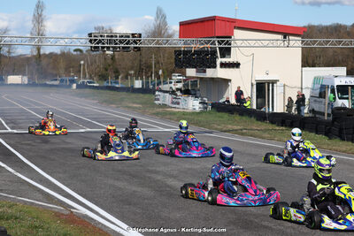 9 & 10/03/2024 : 1ère manche du Championnat du Sud au circuit d’Aigues-Vives (photos Stéphane Agnus) 2024 — karting