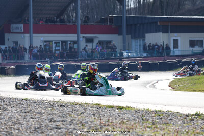 9 & 10/03/2024 : 1ère manche du Championnat du Sud au circuit d’Aigues-Vives (photos Stéphane Agnus) 2024 — karting