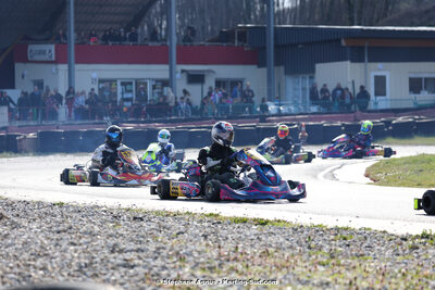 9 & 10/03/2024 : 1ère manche du Championnat du Sud au circuit d’Aigues-Vives (photos Stéphane Agnus) 2024 — karting