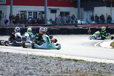 9 & 10/03/2024 : 1ère manche du Championnat du Sud au circuit d’Aigues-Vives (photos Stéphane Agnus) 2024 — karting