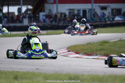 9 & 10/03/2024 : 1ère manche du Championnat du Sud au circuit d’Aigues-Vives (photos Stéphane Agnus) 2024 — karting