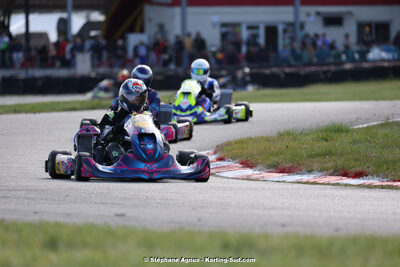 9 & 10/03/2024 : 1ère manche du Championnat du Sud au circuit d’Aigues-Vives (photos Stéphane Agnus) 2024 — karting