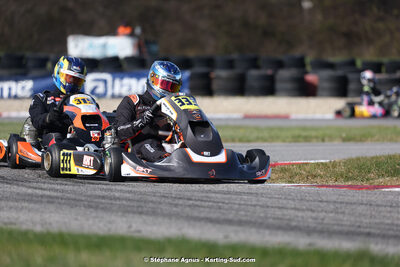 9 & 10/03/2024 : 1ère manche du Championnat du Sud au circuit d’Aigues-Vives (photos Stéphane Agnus) 2024 — karting