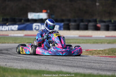 9 & 10/03/2024 : 1ère manche du Championnat du Sud au circuit d’Aigues-Vives (photos Stéphane Agnus) 2024 — karting
