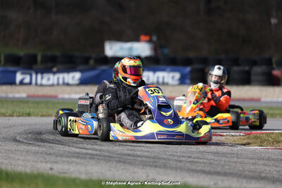 9 & 10/03/2024 : 1ère manche du Championnat du Sud au circuit d’Aigues-Vives (photos Stéphane Agnus) 2024 — karting