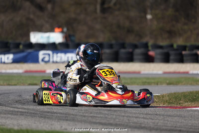 9 & 10/03/2024 : 1ère manche du Championnat du Sud au circuit d’Aigues-Vives (photos Stéphane Agnus) 2024 — karting