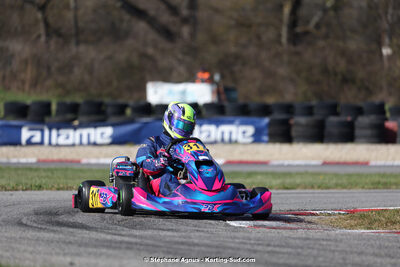 9 & 10/03/2024 : 1ère manche du Championnat du Sud au circuit d’Aigues-Vives (photos Stéphane Agnus) 2024 — karting