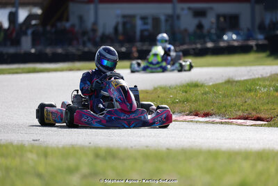 9 & 10/03/2024 : 1ère manche du Championnat du Sud au circuit d’Aigues-Vives (photos Stéphane Agnus) 2024 — karting