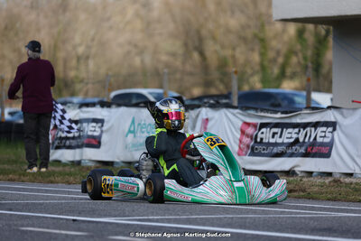 9 & 10/03/2024 : 1ère manche du Championnat du Sud au circuit d’Aigues-Vives (photos Stéphane Agnus) 2024 — karting