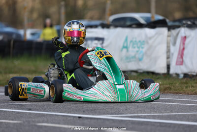 9 & 10/03/2024 : 1ère manche du Championnat du Sud au circuit d’Aigues-Vives (photos Stéphane Agnus) 2024 — karting