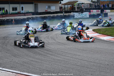 9 & 10/03/2024 : 1ère manche du Championnat du Sud au circuit d’Aigues-Vives (photos Stéphane Agnus) 2024 — karting