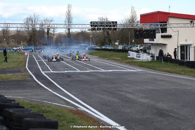 9 & 10/03/2024 : 1ère manche du Championnat du Sud au circuit d’Aigues-Vives (photos Stéphane Agnus) 2024 — karting