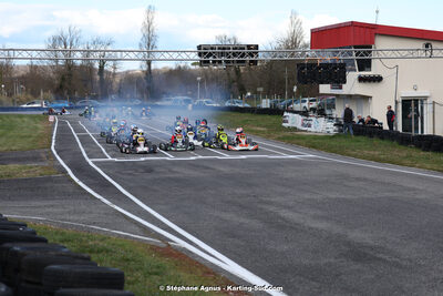 9 & 10/03/2024 : 1ère manche du Championnat du Sud au circuit d’Aigues-Vives (photos Stéphane Agnus) 2024 — karting