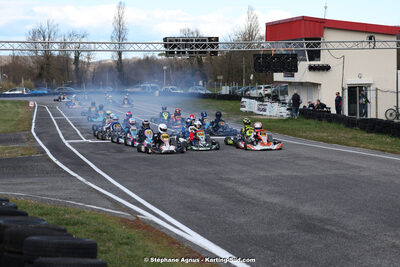 9 & 10/03/2024 : 1ère manche du Championnat du Sud au circuit d’Aigues-Vives (photos Stéphane Agnus) 2024 — karting