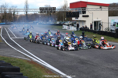 9 & 10/03/2024 : 1ère manche du Championnat du Sud au circuit d’Aigues-Vives (photos Stéphane Agnus) 2024 — karting