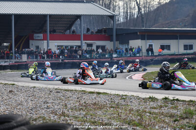 9 & 10/03/2024 : 1ère manche du Championnat du Sud au circuit d’Aigues-Vives (photos Stéphane Agnus) 2024 — karting