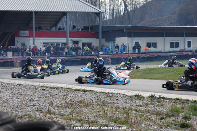9 & 10/03/2024 : 1ère manche du Championnat du Sud au circuit d’Aigues-Vives (photos Stéphane Agnus) 2024 — karting