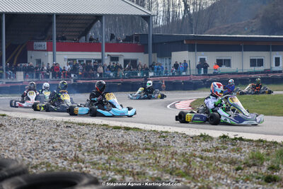 9 & 10/03/2024 : 1ère manche du Championnat du Sud au circuit d’Aigues-Vives (photos Stéphane Agnus) 2024 — karting