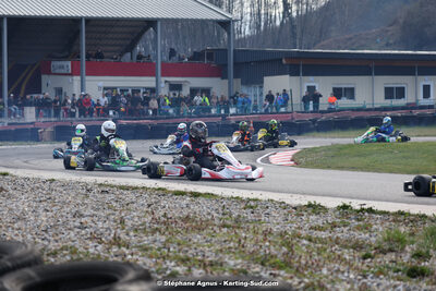 9 & 10/03/2024 : 1ère manche du Championnat du Sud au circuit d’Aigues-Vives (photos Stéphane Agnus) 2024 — karting