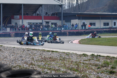 9 & 10/03/2024 : 1ère manche du Championnat du Sud au circuit d’Aigues-Vives (photos Stéphane Agnus) 2024 — karting