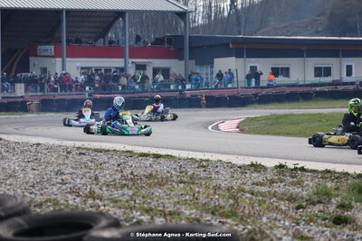 9 & 10/03/2024 : 1ère manche du Championnat du Sud au circuit d’Aigues-Vives (photos Stéphane Agnus) 2024 — karting