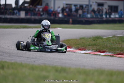 9 & 10/03/2024 : 1ère manche du Championnat du Sud au circuit d’Aigues-Vives (photos Stéphane Agnus) 2024 — karting