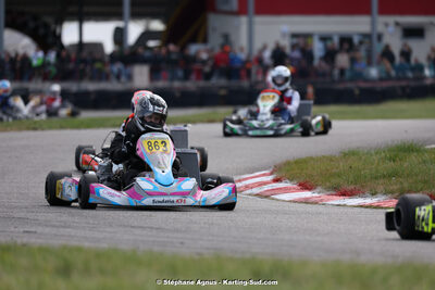 9 & 10/03/2024 : 1ère manche du Championnat du Sud au circuit d’Aigues-Vives (photos Stéphane Agnus) 2024 — karting