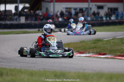 9 & 10/03/2024 : 1ère manche du Championnat du Sud au circuit d’Aigues-Vives (photos Stéphane Agnus) 2024 — karting
