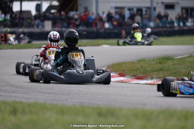 9 & 10/03/2024 : 1ère manche du Championnat du Sud au circuit d’Aigues-Vives (photos Stéphane Agnus) 2024 — karting