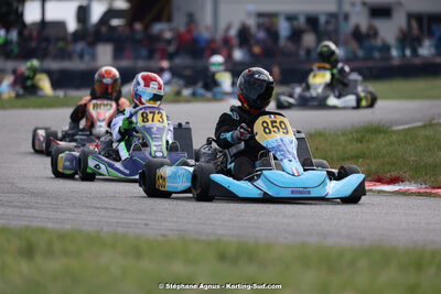 9 & 10/03/2024 : 1ère manche du Championnat du Sud au circuit d’Aigues-Vives (photos Stéphane Agnus) 2024 — karting