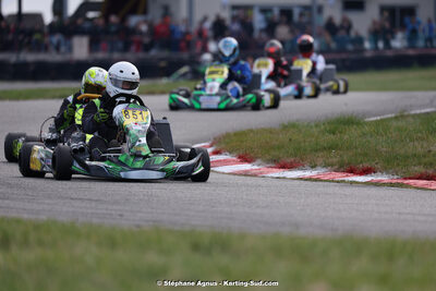 9 & 10/03/2024 : 1ère manche du Championnat du Sud au circuit d’Aigues-Vives (photos Stéphane Agnus) 2024 — karting