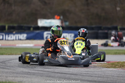 9 & 10/03/2024 : 1ère manche du Championnat du Sud au circuit d’Aigues-Vives (photos Stéphane Agnus) 2024 — karting