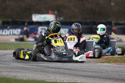 9 & 10/03/2024 : 1ère manche du Championnat du Sud au circuit d’Aigues-Vives (photos Stéphane Agnus) 2024 — karting