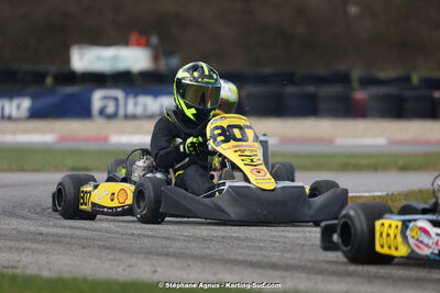 9 & 10/03/2024 : 1ère manche du Championnat du Sud au circuit d’Aigues-Vives (photos Stéphane Agnus) 2024 — karting