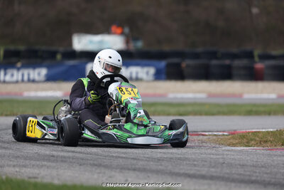 9 & 10/03/2024 : 1ère manche du Championnat du Sud au circuit d’Aigues-Vives (photos Stéphane Agnus) 2024 — karting