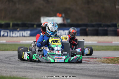 9 & 10/03/2024 : 1ère manche du Championnat du Sud au circuit d’Aigues-Vives (photos Stéphane Agnus) 2024 — karting