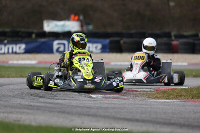 9 & 10/03/2024 : 1ère manche du Championnat du Sud au circuit d’Aigues-Vives (photos Stéphane Agnus) 2024 — karting