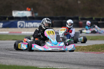 9 & 10/03/2024 : 1ère manche du Championnat du Sud au circuit d’Aigues-Vives (photos Stéphane Agnus) 2024 — karting