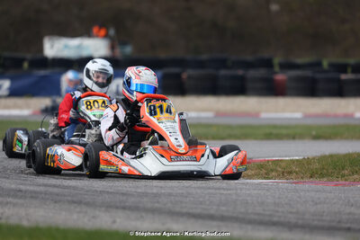 9 & 10/03/2024 : 1ère manche du Championnat du Sud au circuit d’Aigues-Vives (photos Stéphane Agnus) 2024 — karting
