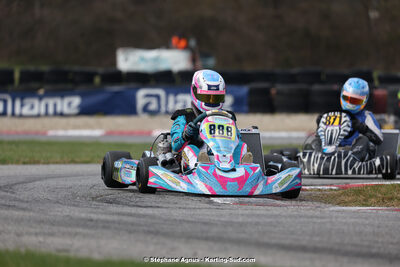 9 & 10/03/2024 : 1ère manche du Championnat du Sud au circuit d’Aigues-Vives (photos Stéphane Agnus) 2024 — karting