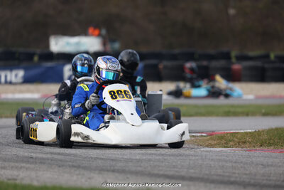 9 & 10/03/2024 : 1ère manche du Championnat du Sud au circuit d’Aigues-Vives (photos Stéphane Agnus) 2024 — karting