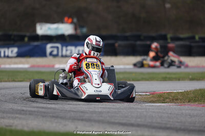 9 & 10/03/2024 : 1ère manche du Championnat du Sud au circuit d’Aigues-Vives (photos Stéphane Agnus) 2024 — karting