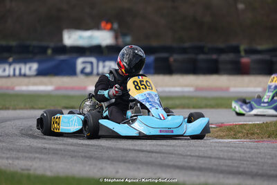 9 & 10/03/2024 : 1ère manche du Championnat du Sud au circuit d’Aigues-Vives (photos Stéphane Agnus) 2024 — karting