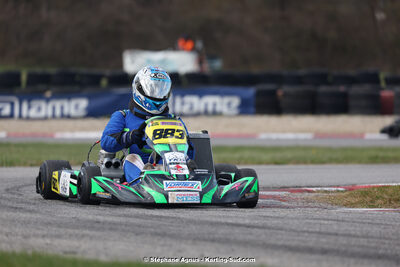 9 & 10/03/2024 : 1ère manche du Championnat du Sud au circuit d’Aigues-Vives (photos Stéphane Agnus) 2024 — karting