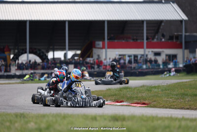 9 & 10/03/2024 : 1ère manche du Championnat du Sud au circuit d’Aigues-Vives (photos Stéphane Agnus) 2024 — karting