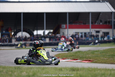9 & 10/03/2024 : 1ère manche du Championnat du Sud au circuit d’Aigues-Vives (photos Stéphane Agnus) 2024 — karting